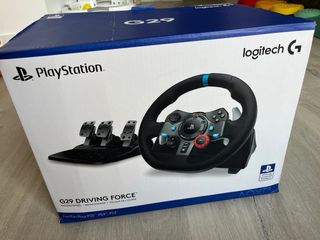 Volante Logitech G29 + Pedalera (Ps5, Ps4)