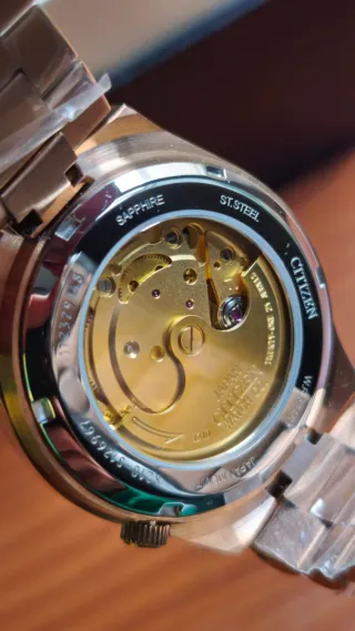 Reloj Citizen Tsuyosa Oro Rosa Automático 40mm