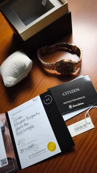 Reloj Citizen Tsuyosa Oro Rosa Automático 40mm