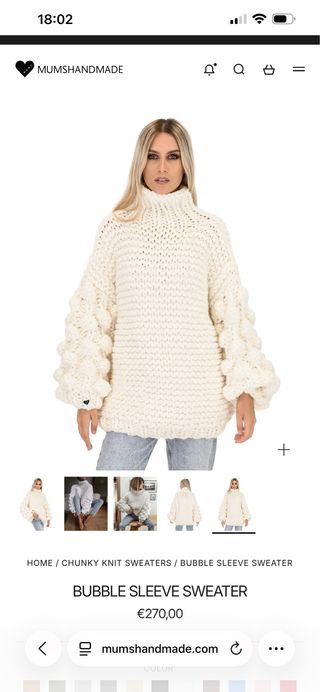 Jersey MUMSHANDE mangas burbuja