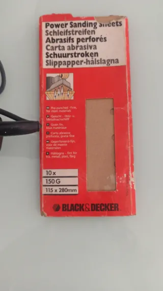 Lijadora eléctrica Black and Decker BD169