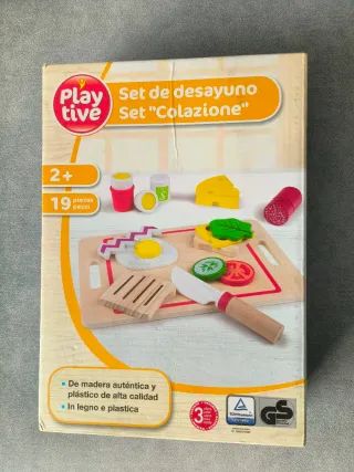 Set Desayuno Madera Playtive Lidl