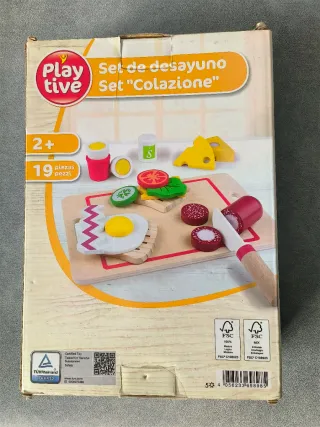 Set Desayuno Madera Playtive Lidl