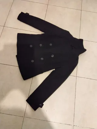 Abrigo Negro Mujer Talla XL