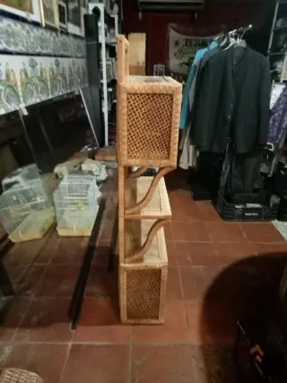 Mueble de mimbre