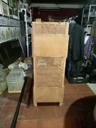 Mueble de mimbre