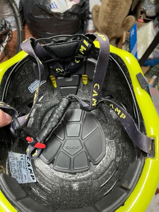 Casco CAMP Negro y Amarillo