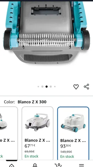 Limpiafondos Intex ZX300 Piscina