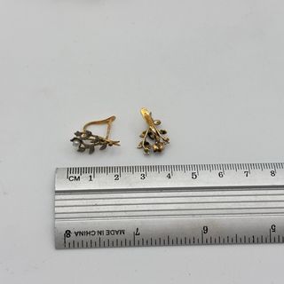 Pendientes Oro 18kt  Perlas