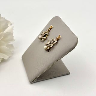 Pendientes Oro 18kt  Perlas