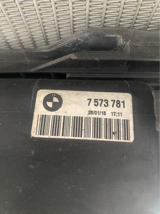 Radiador BMW E46 318ci Agua y A/A