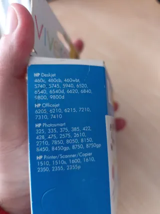 Cartucho Tinta HP 343 Tricolor