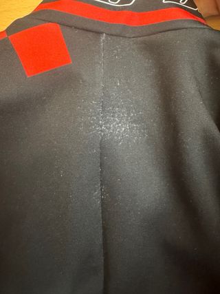 Vestido Peace&chaos negro y rojo