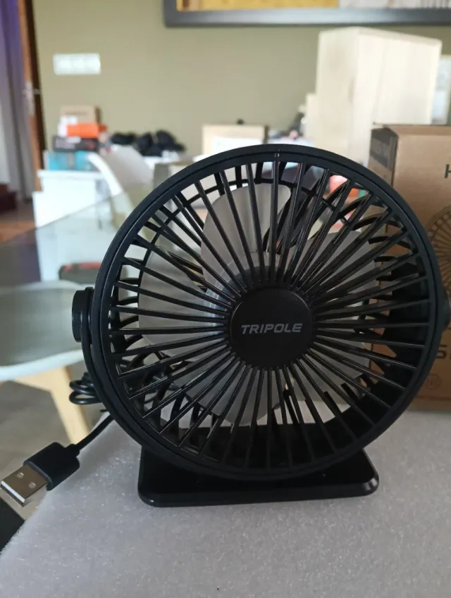 2 Ventiladores Escritorio USB TRIPOLE Nuevos