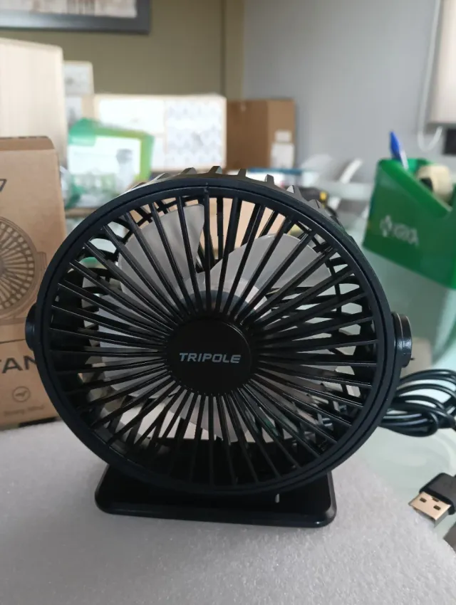 2 Ventiladores Escritorio USB TRIPOLE Nuevos