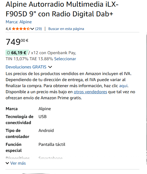Radio Alpine iLX-F903D Multimedia afbeelding 2
