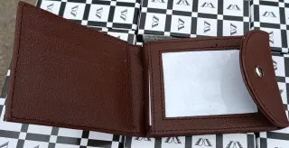 Cartera de piel para hombre