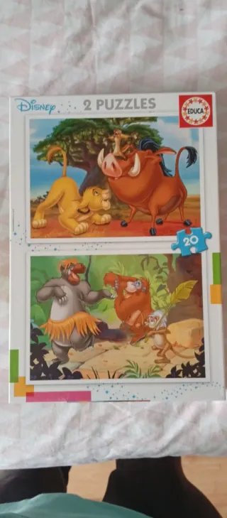 Lote Puzzles Disney Educa