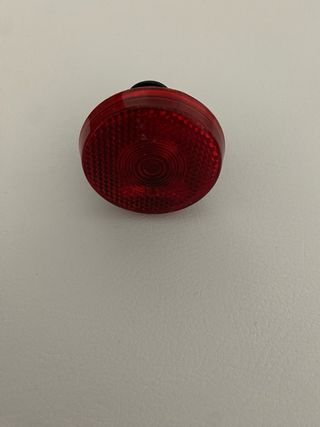 Luce LED sicurezza bici rossa