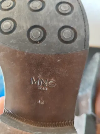 Zapatos Mango Marrón Talla 42