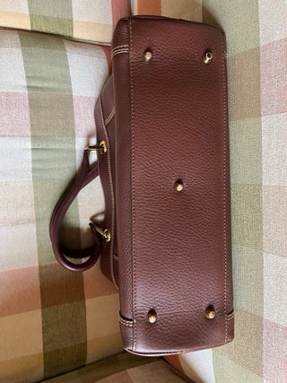 Bolso marrón de cuero Domingo