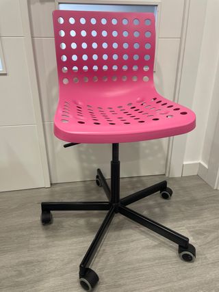 Silla de escritorio IKEA rosa