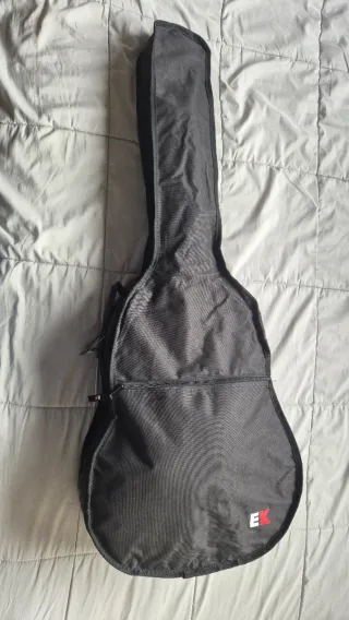 Guitarra Clásica Azul Adulto + Funda