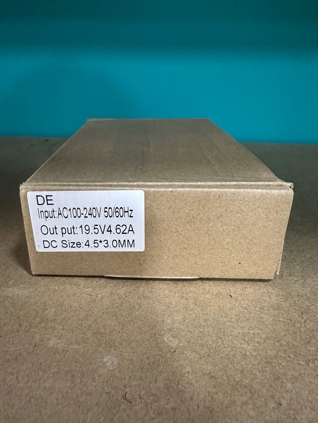 Cargador Dell 19.5V 4.62A clavija 4,5 x 3,0 mm 90W