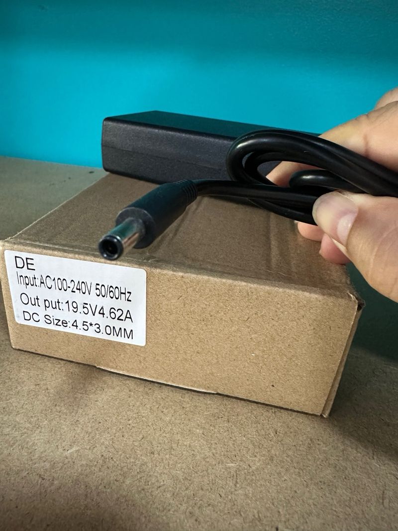 Cargador Dell 19.5V 4.62A clavija 4,5 x 3,0 mm 90W afbeelding 2