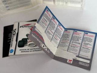 🇪🇸 [SOLO CAJA Y MANUAL]Mario Kart - NDS