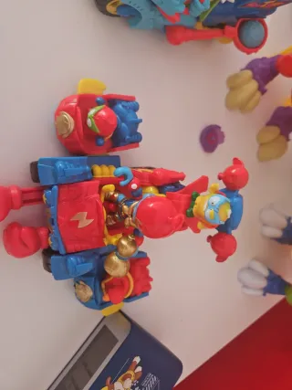 Lote Superthings Vehículo Azul y Naranja los 3 25