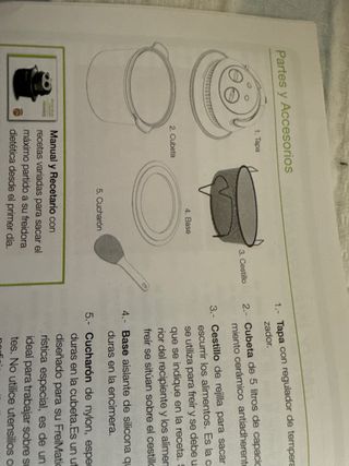 Freidora Dietética FREI MATIC 5L 2 en 1