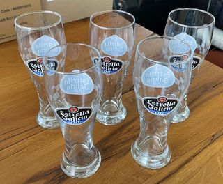 5 Vasos Estrella Galicia 0,0