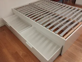 Estructura cama 135/140 con 4 cajones