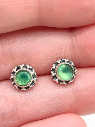 Pendientes Plata 925 y Peridoto