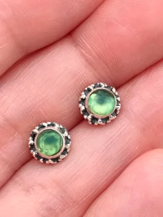 Pendientes Plata 925 y Peridoto