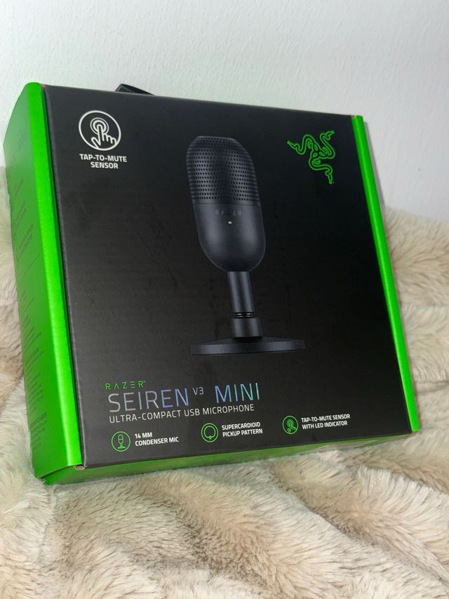 Microfono USB Razer Seiren V3 Mini NUOVO
