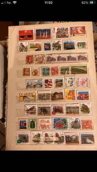 52) Lotto Francobolli Misti Mondo