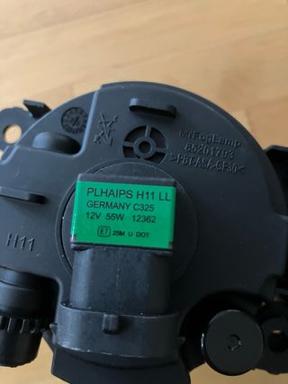 Faros Antiniebla Nissan Navara/Parfinger