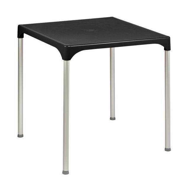 Mesa Hostelería Negra Patas Metálicas