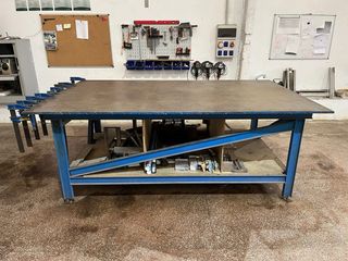 Mesa de trabajo robusta