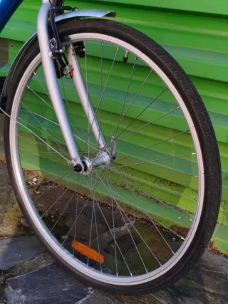 Bicicleta mixta ciudad 28 azul