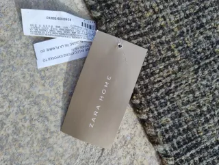 Alfombra Zara Home Verde Musgo