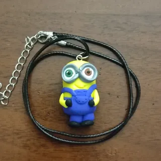 Collana Minions in Fimo