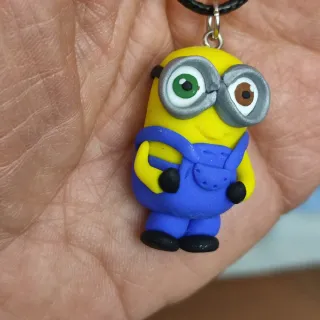 Collana Minions in Fimo