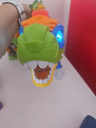 Lote Superthings Dinosaurios  25 e sonido y luz