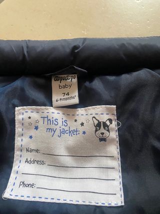 Giubbino smanicato e camicia bimbo 6-9 mesi