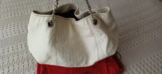 Bolso CH carolina herrera Beige/Crudo mano y hombr