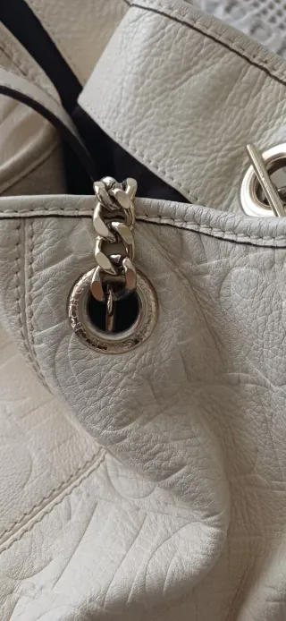 Bolso CH carolina herrera Beige/Crudo mano y hombr