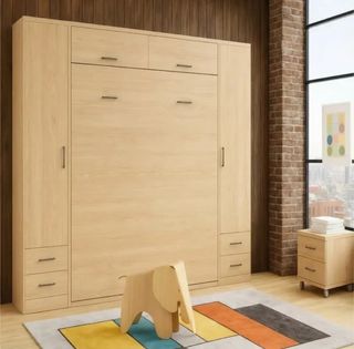 CAMA ABATIBLE CON ARMARIOS WN135